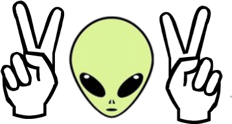 Transparent Alien Emoji Tumblr - Transparent Alien Emoji Tumblr (487x308)