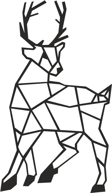 Reindeer Metal Wall Art Decor - Reindeer Metal Wall Art Decor (600x800)