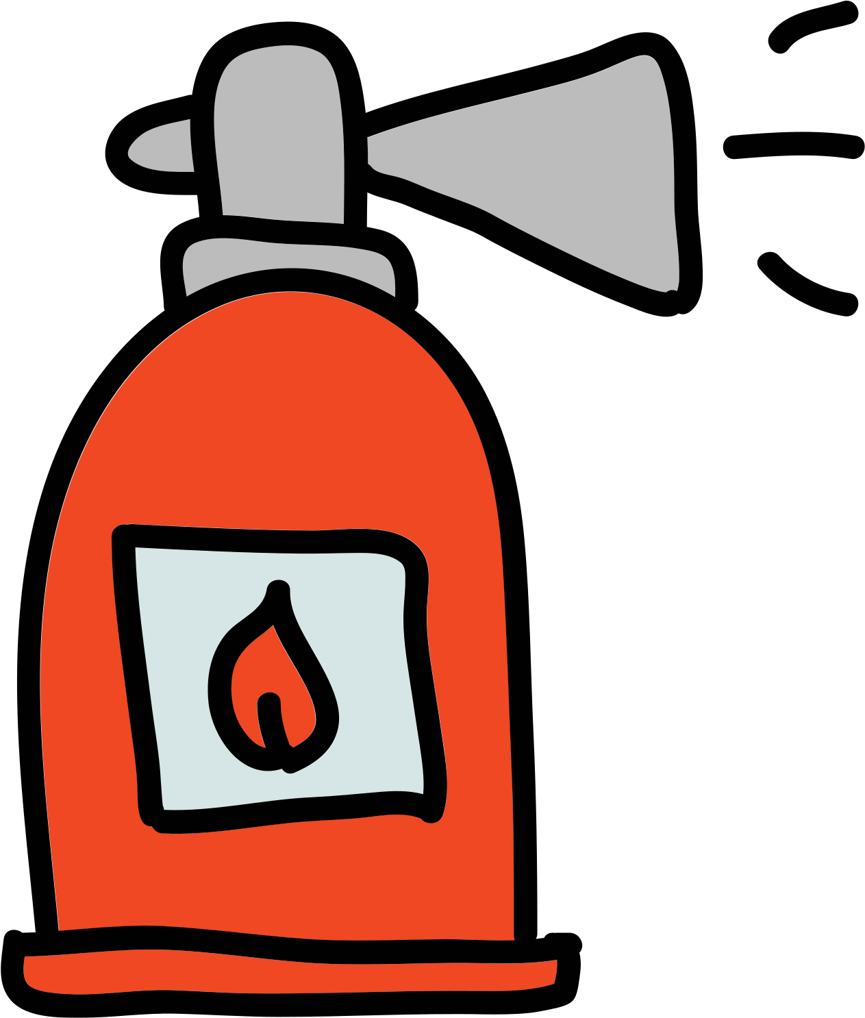 Fire Extinguisher Icon - Fire Extinguisher Icon (1263x1486)