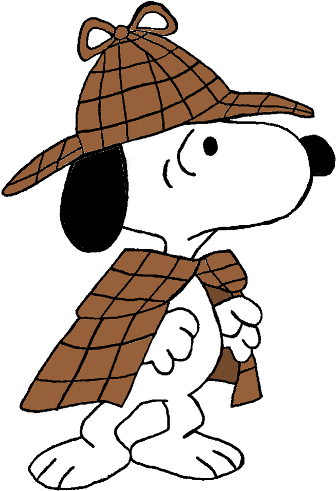 Detective Snoopy By Tylerleejewell - Detective Snoopy By Tylerleejewell (677x992)