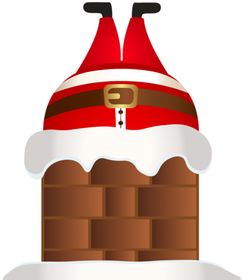 Free Png Funny Santa In Chimney Png Clip Ar Png - Free Png Funny Santa In Chimney Png Clip Ar Png (480x553)