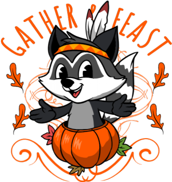 Thankful Racoon - Thankful Racoon (360x460)