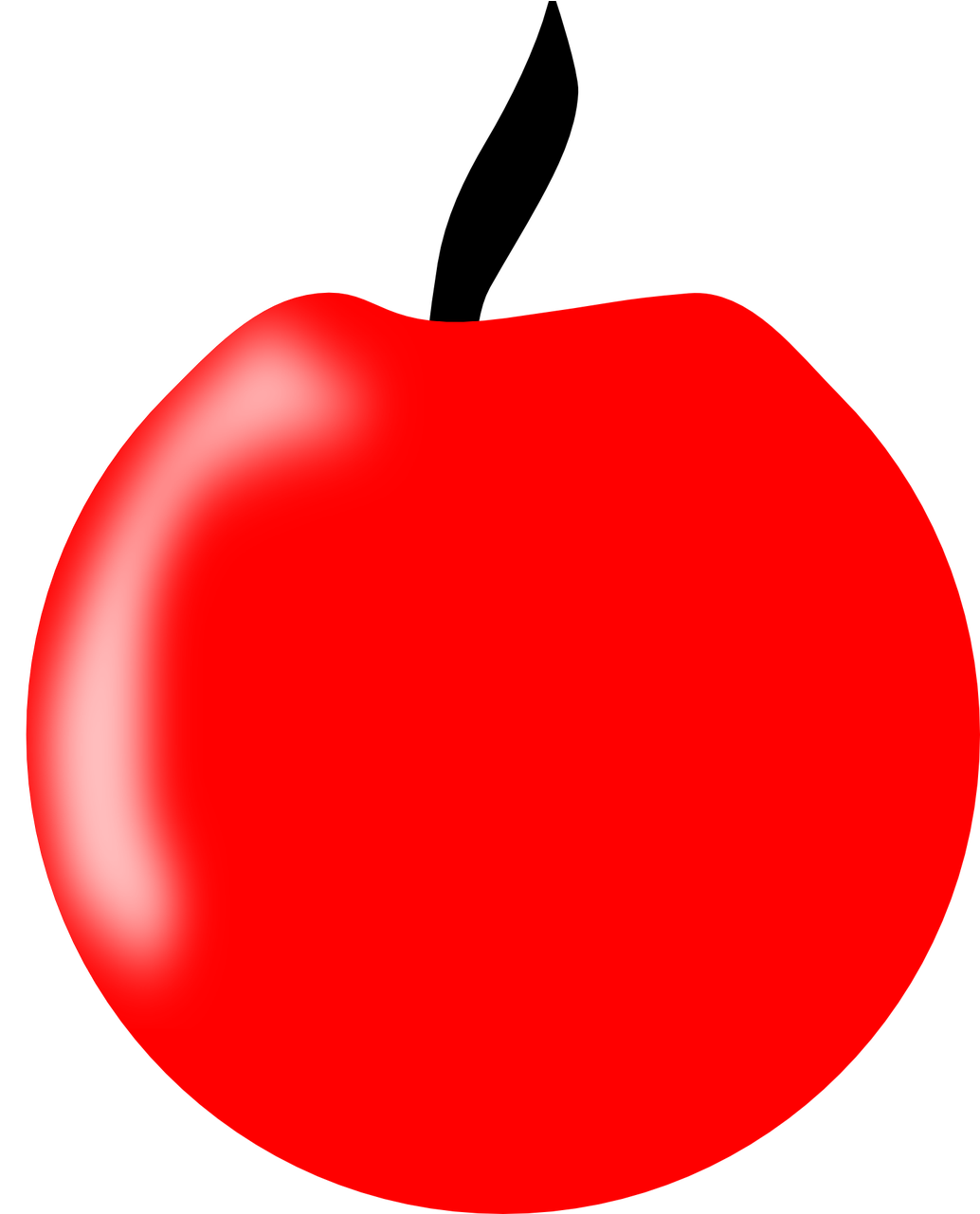 Apple Red Fruit - Apple Red Fruit (1041x1280)