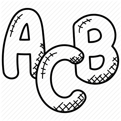 Fonts For Letters Alphabets - Fonts For Letters Alphabets (512x512)