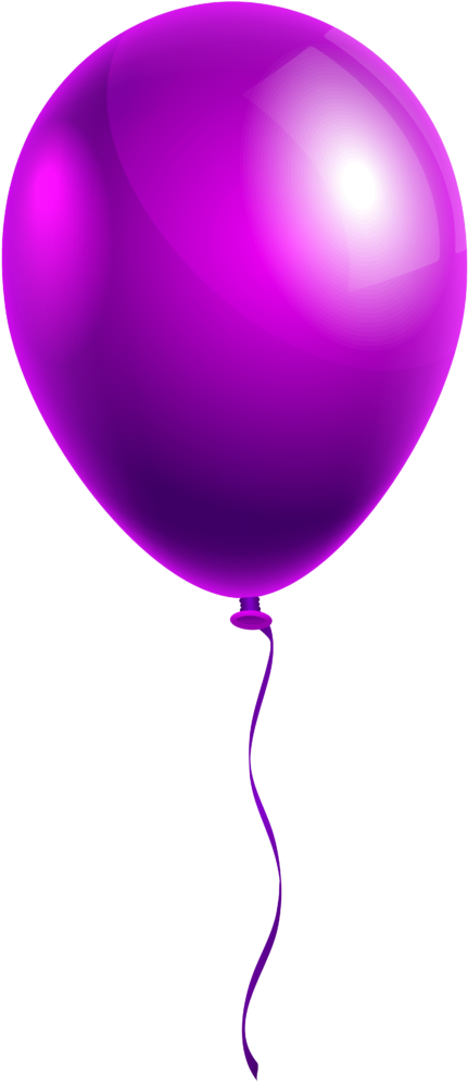 Blue Birthday Balloons Clipart 6 Of - Blue Birthday Balloons Clipart 6 Of (442x1024)
