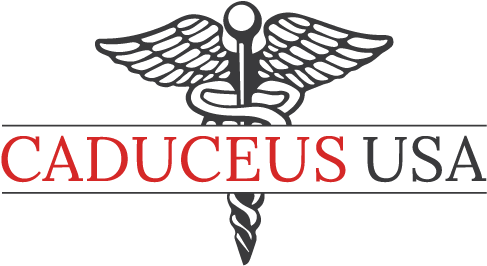 Caduceus Usa Official Logo - Caduceus Usa Official Logo (500x290)