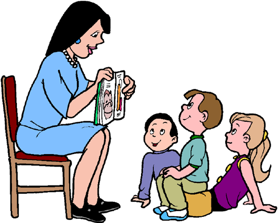 Professora De Escola Dominical Clipart School Teacher - Professora De Escola Dominical Clipart School Teacher (553x445)