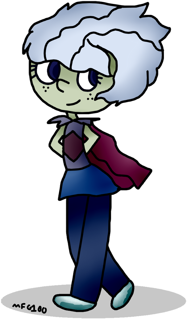 Crossover Fusion Commisson- Lapis And Lincoln Loud - Crossover Fusion Commisson- Lapis And Lincoln Loud (672x1189)