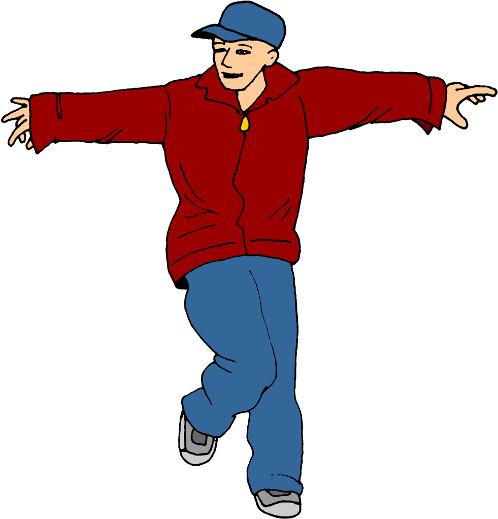 Clip Art With Outstretched Arms Clipart - Clip Art With Outstretched Arms Clipart (1000x1034)