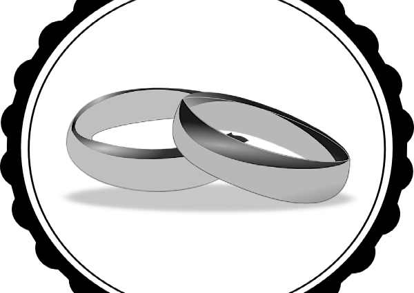 Jpg Library Library Ring Black And White Clipart - Jpg Library Library Ring Black And White Clipart (600x425)