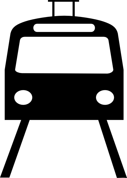 Tram Black Clip Art At Clker Com Vector Clip Art Online - Tram Black Clip Art At Clker Com Vector Clip Art Online (426x597)