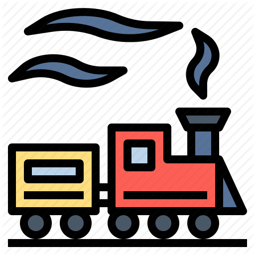 Railroad Clipart Industrial Revolution - Railroad Clipart Industrial Revolution (512x512)
