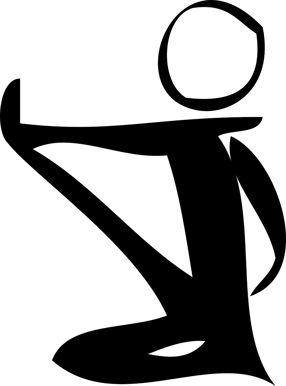 Exercise Clip Art Black And White (951x1280)