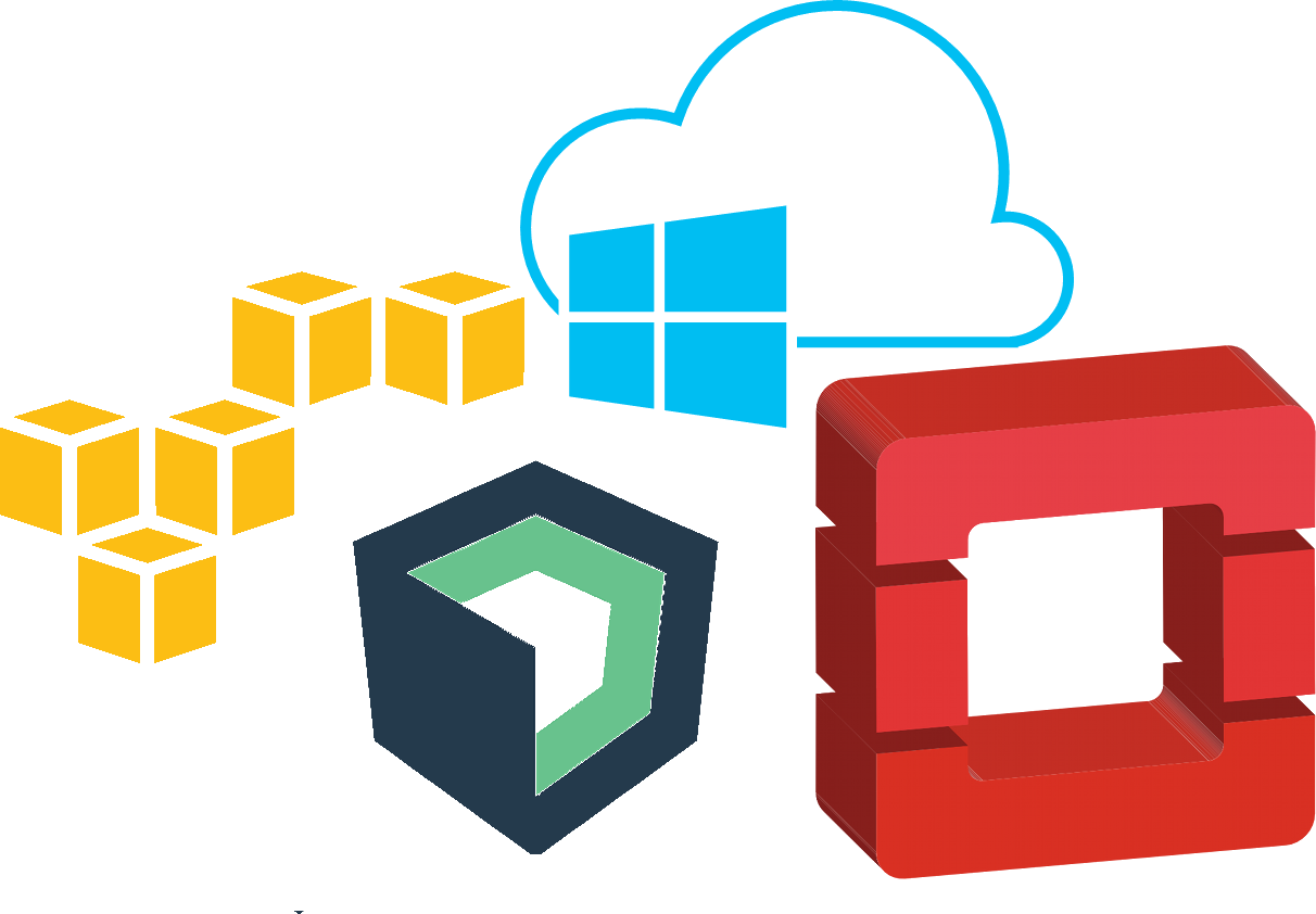 A Series Of Cloud Platform Logos - A Series Of Cloud Platform Logos (1212x842)
