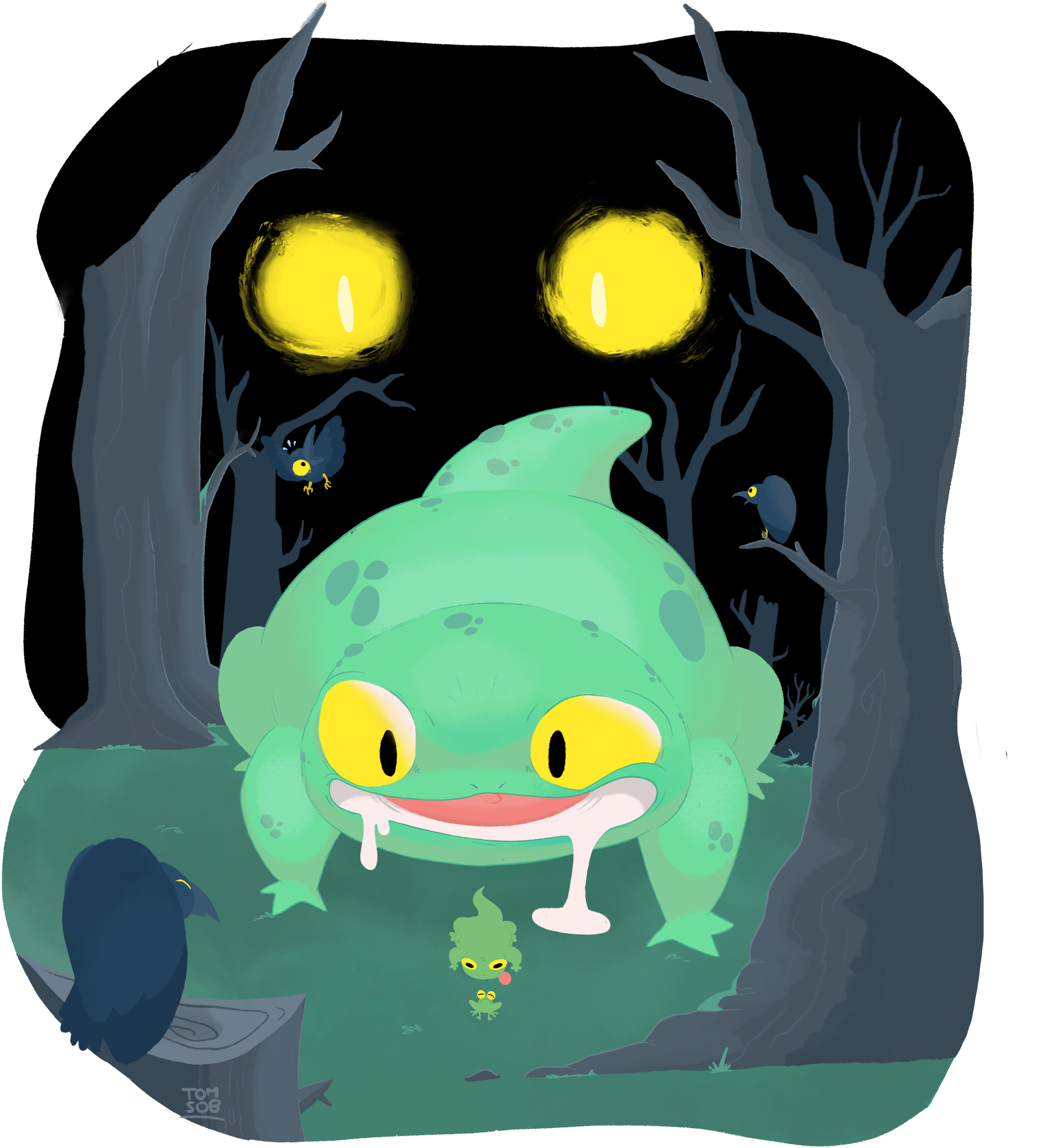 Sketchfulgloom Food Chain, Glutton Newt By Sketchfulgloom - Sketchfulgloom Food Chain, Glutton Newt By Sketchfulgloom (2264x2649)