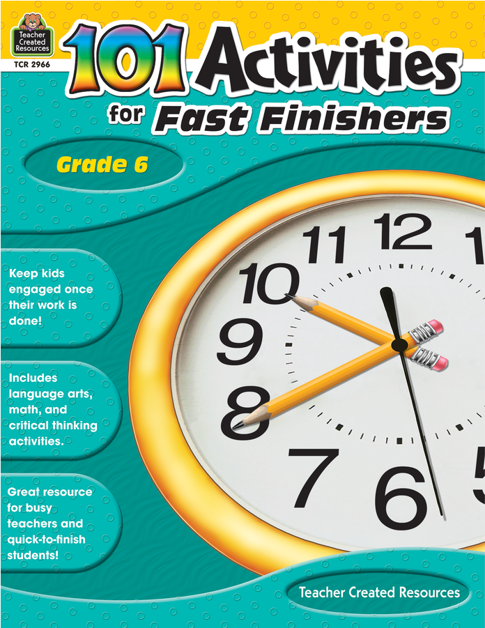 101 Activities For Fast Finishers Grade 6 - 101 Activities For Fast Finishers Grade 6 (900x900)