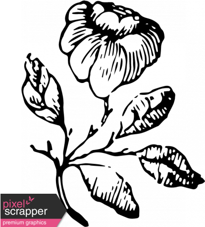 Flower 7 Graphic By Marisa Lerin - Flower 7 Graphic By Marisa Lerin (456x456)