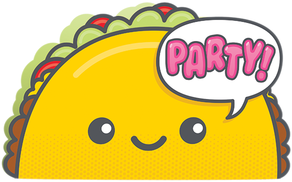 Junk Food Party Invitations With Envelopes 8 Pk - Junk Food Party Invitations With Envelopes 8 Pk (600x600)