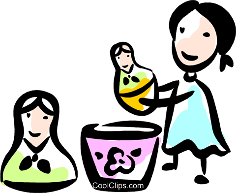 Children Playing Royalty Free Vector Clip Art Illustration - Children Playing Royalty Free Vector Clip Art Illustration (480x392)