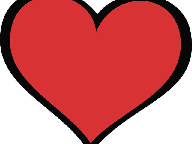 Hearts Clipart Softball - Hearts Clipart Softball (640x480)