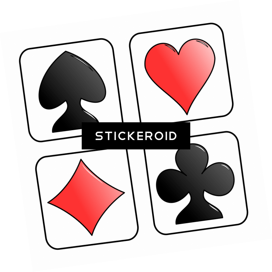 Playing Card Symbols Clip Art Cards - Playing Card Symbols Clip Art Cards (902x903)