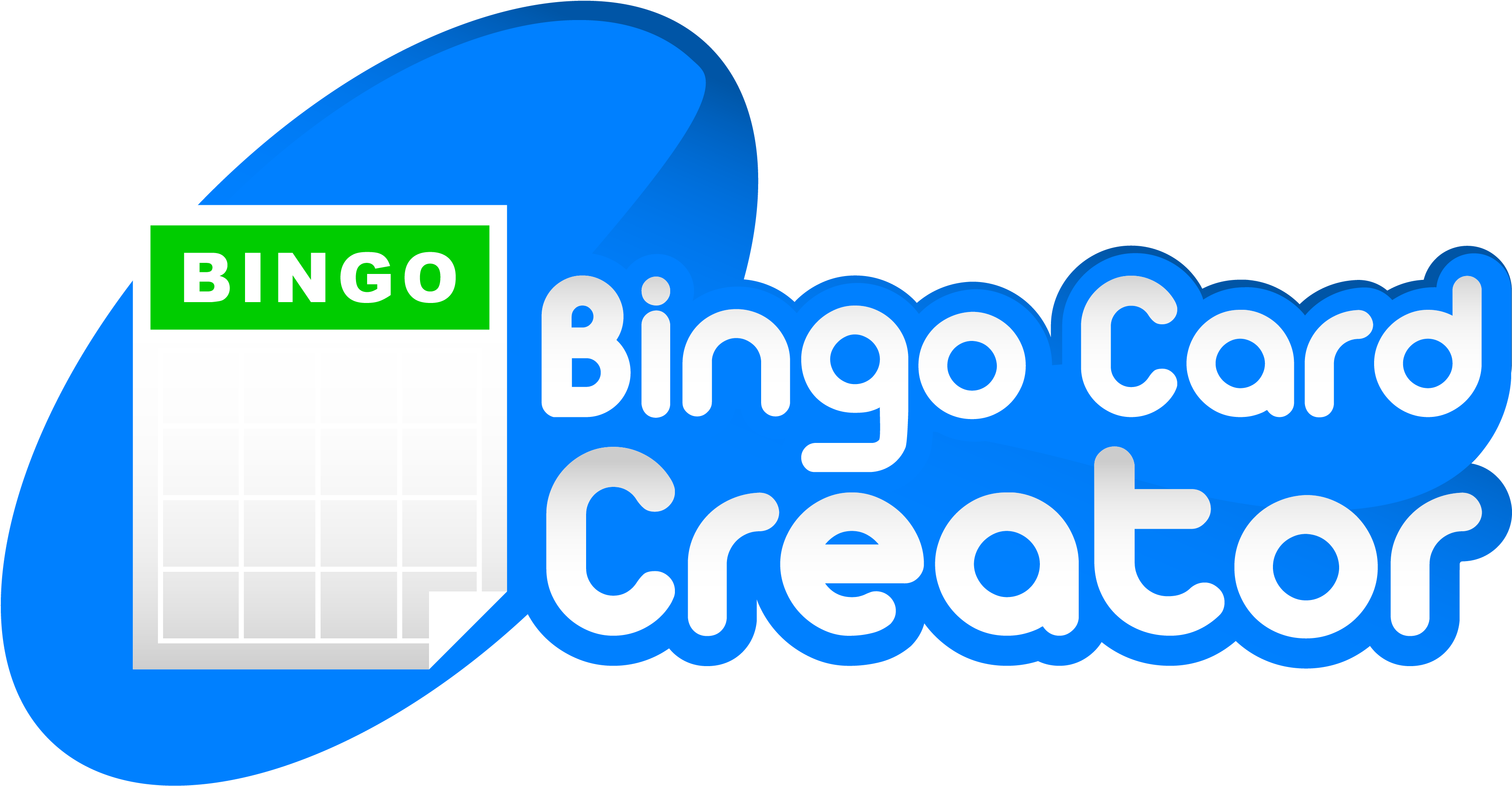 Bingo Card Creator Logo - Bingo Card Creator Logo (3600x1950)