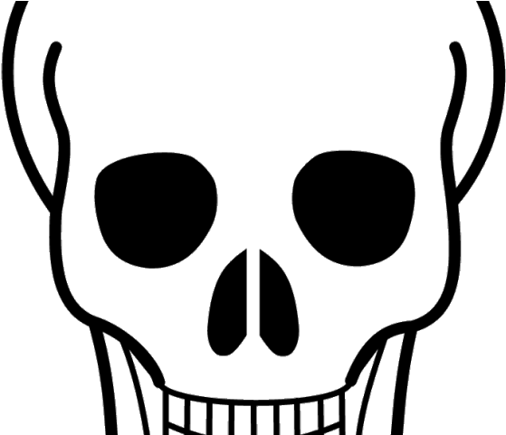 Skull Clipart Template - Skull Clipart Template (640x480)