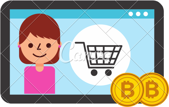 Customer Woman Bitcoin Fintech - Customer Woman Bitcoin Fintech (800x639)