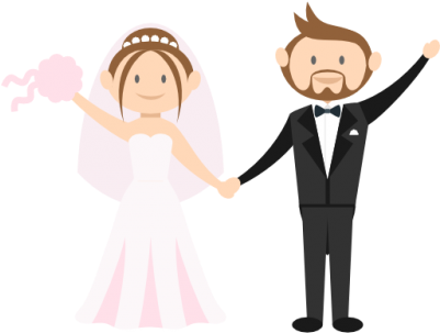 Romantic, People, Wedding Couple, Bride Icon Png Pic - Romantic, People, Wedding Couple, Bride Icon Png Pic (400x400)