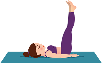 Yoga Postures For Addiction Recovery-legs Wall Pose - Yoga Postures For Addiction Recovery-legs Wall Pose (700x350)