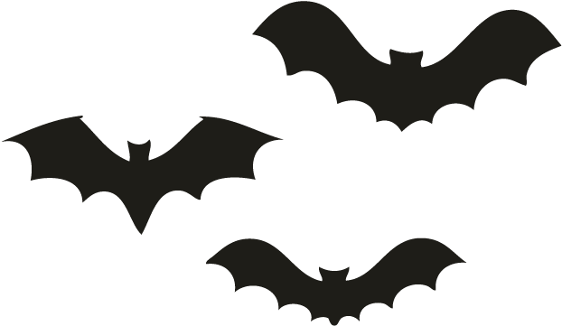 Smock Bats Silhouette Motif - Smock Bats Silhouette Motif (696x696)