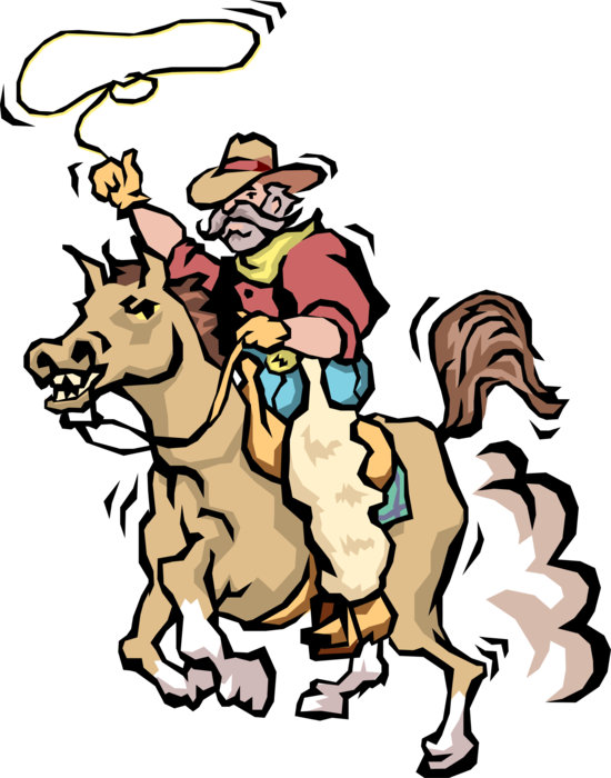 On Horse With Rope - On Horse With Rope (550x700)