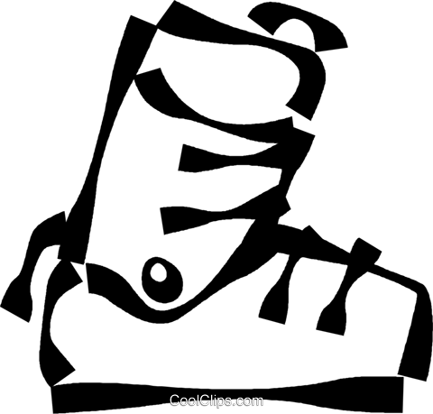 Ski Boots Royalty Free Vector Clip Art Illustration - Ski Boots Royalty Free Vector Clip Art Illustration (480x459)