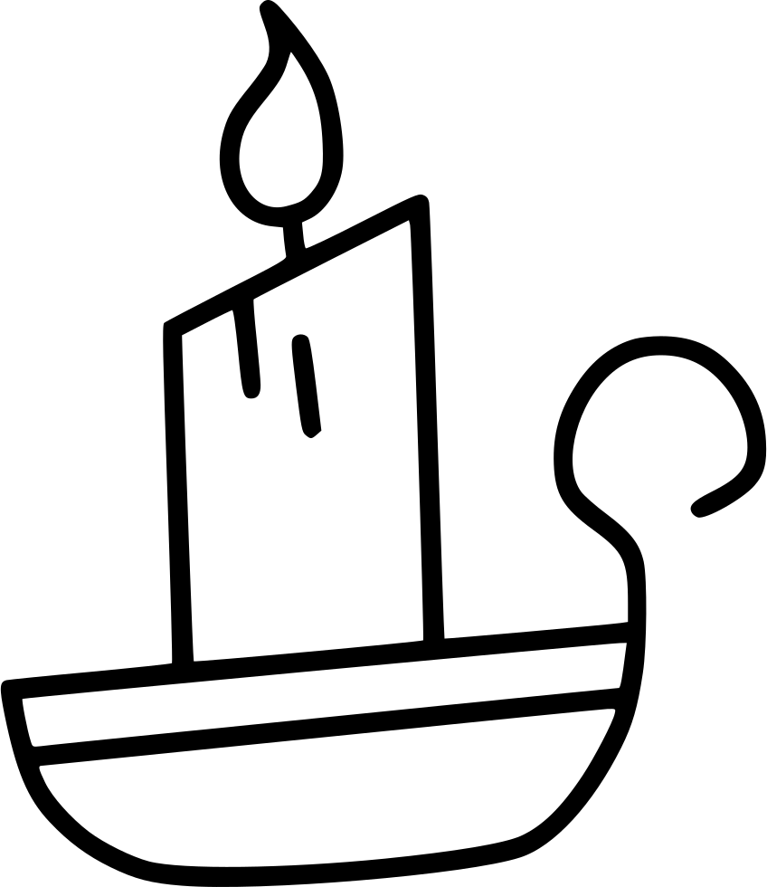 Candle Light Winter New Year Glow Comments - Candle Light Winter New Year Glow Comments (848x980)