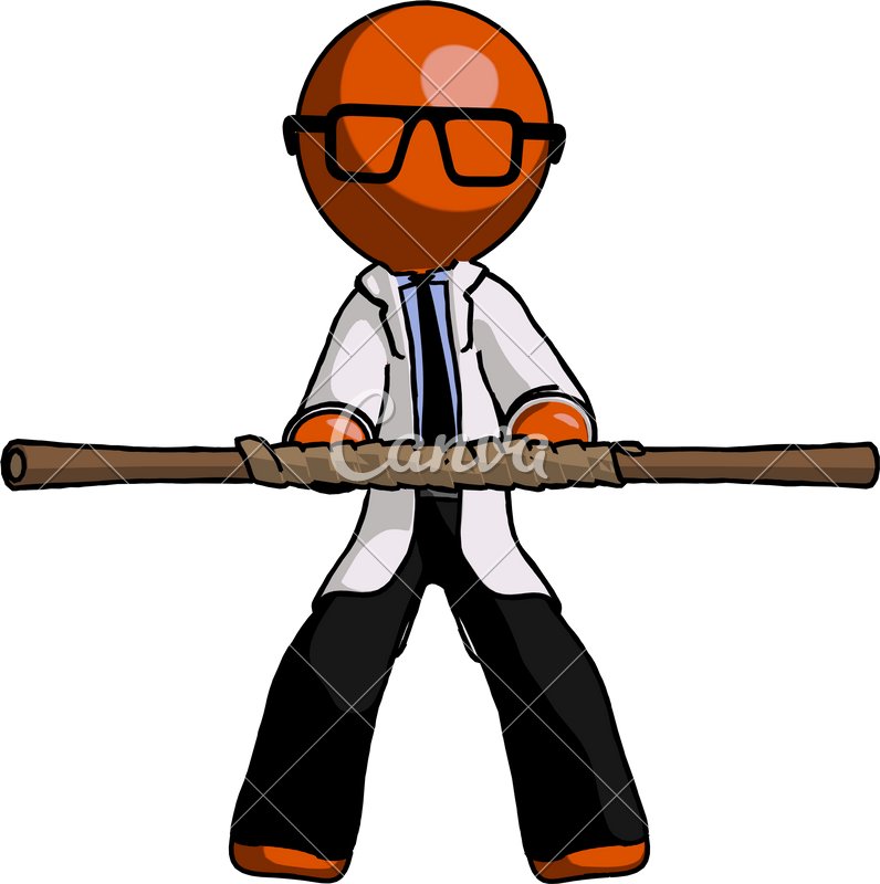 Orange Doctor Scientist Man - Orange Doctor Scientist Man (796x800)