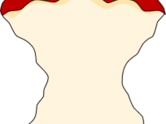 Apple Core Clipart - Apple Core Clipart (640x480)