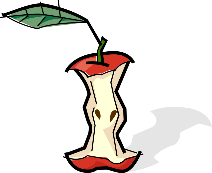 Apple Core Image Illustration - Apple Core Image Illustration (858x700)