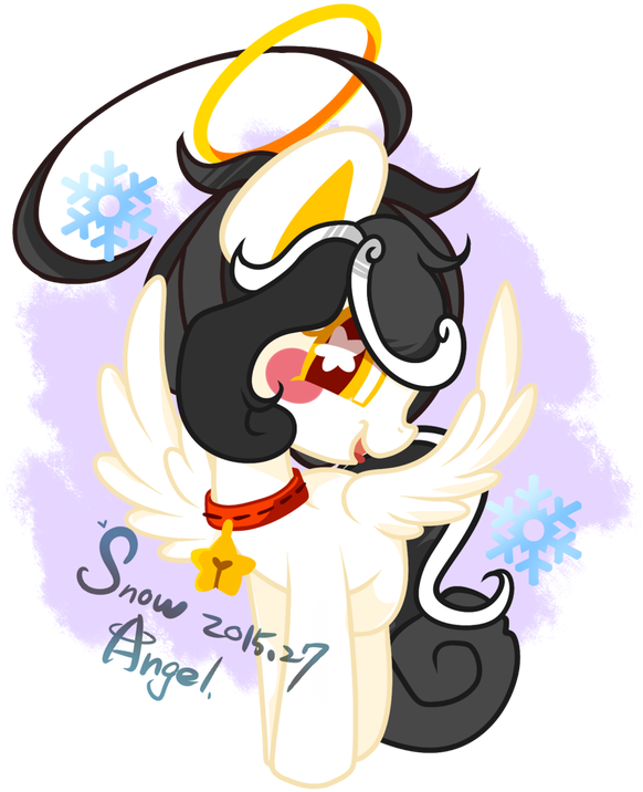 Mlp Oc Snow Angel By Abc002310 - Mlp Oc Snow Angel By Abc002310 (600x725)