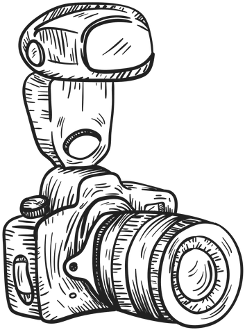 Lens Drawing Cartoon Camera - Lens Drawing Cartoon Camera (512x512)