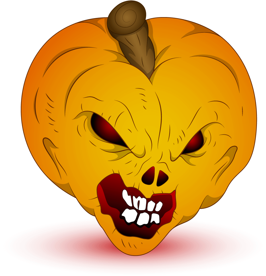 Transparent Halloween Pumpkin - Transparent Halloween Pumpkin (984x1049)