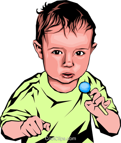 Baby With Candy - Baby With Candy (408x480)