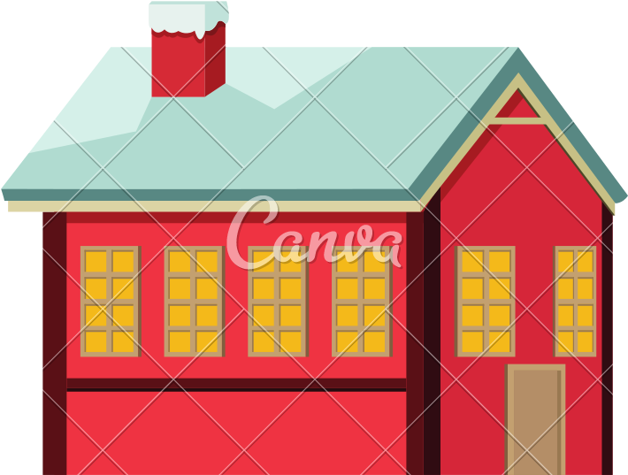 Winter Cabin Icon - Winter Cabin Icon (800x693)