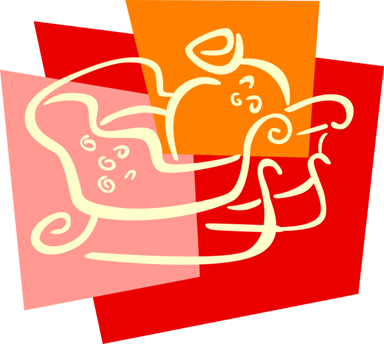 Santa Claus Sleigh With - Santa Claus Sleigh With (780x700)