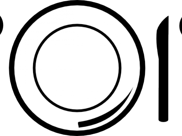 Dinner Plate Clipart Spoon Design - Dinner Plate Clipart Spoon Design (640x480)