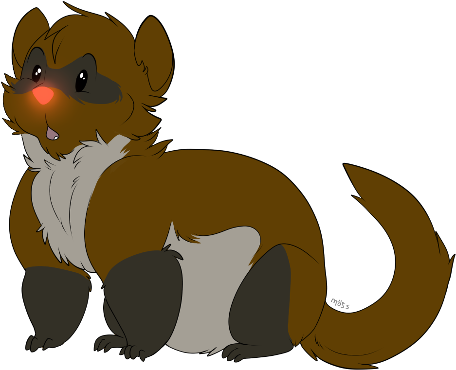 Mello The Red-nosed Reindeer By Raunchy Paws - Mello The Red-nosed Reindeer By Raunchy Paws (1074x952)