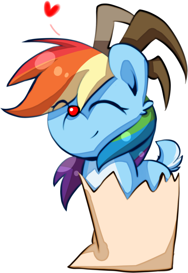 Fluorbaryt, Bag, Deer, Deer Pony, Eyes Closed, Heart, - Fluorbaryt, Bag, Deer, Deer Pony, Eyes Closed, Heart, (724x1024)