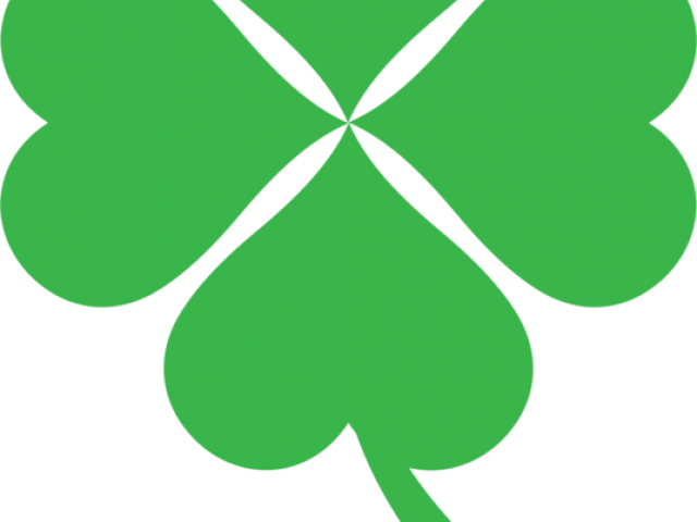 Shamrock Clipart Four Leaf Clover - Shamrock Clipart Four Leaf Clover (640x480)