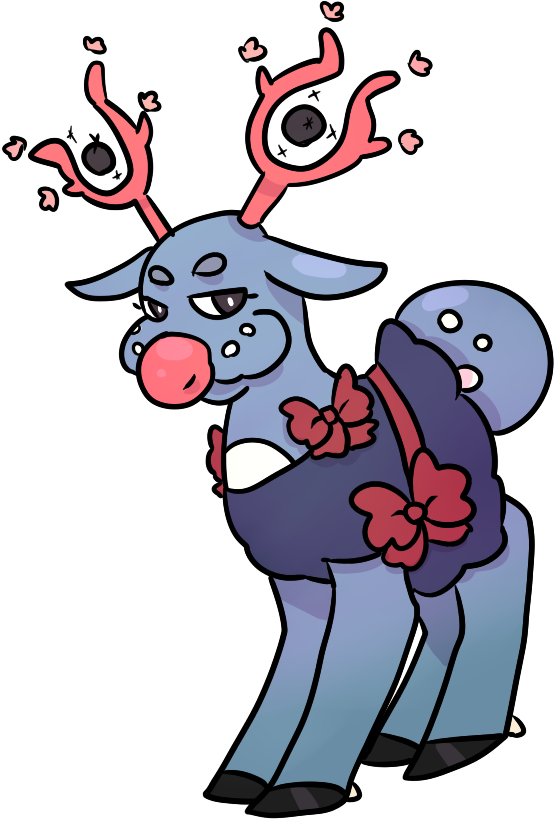 Sparkler Stantler - Flowerfellfrisk - Sparkler Stantler - Flowerfellfrisk (735x887)