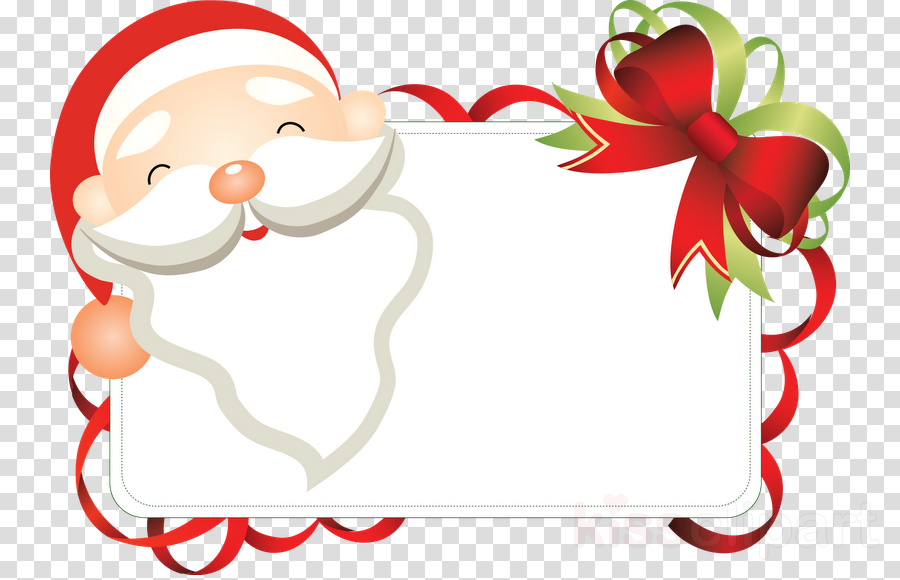 Tarjeta De Santa Clipart Santa Claus Christmas Day - Tarjeta De Santa Clipart Santa Claus Christmas Day (900x580)