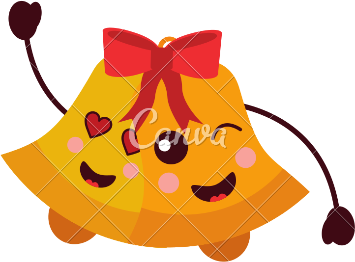 Kawaii Christmas Jingle Bells Happy And Love - Kawaii Christmas Jingle Bells Happy And Love (800x800)